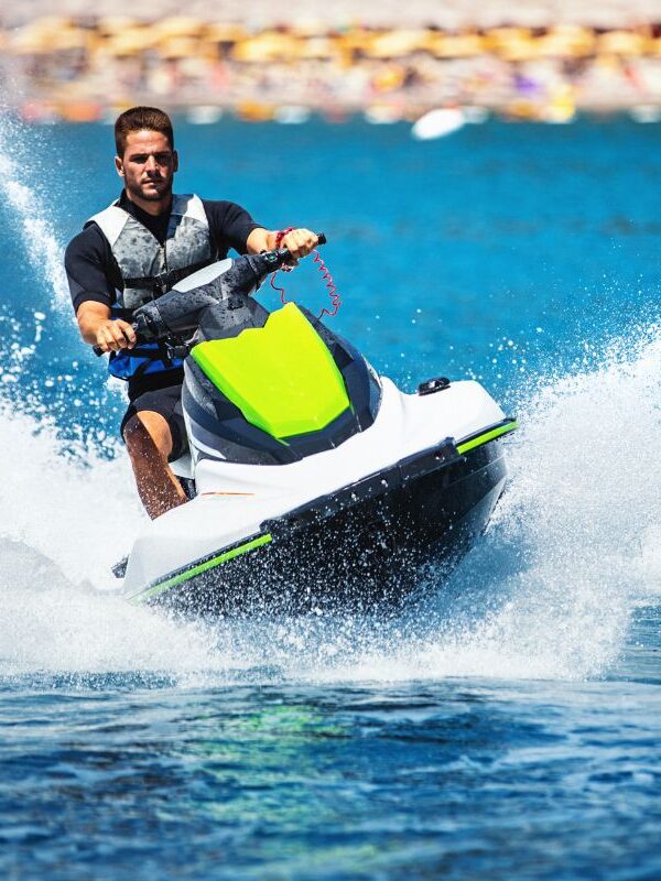 jet skiing